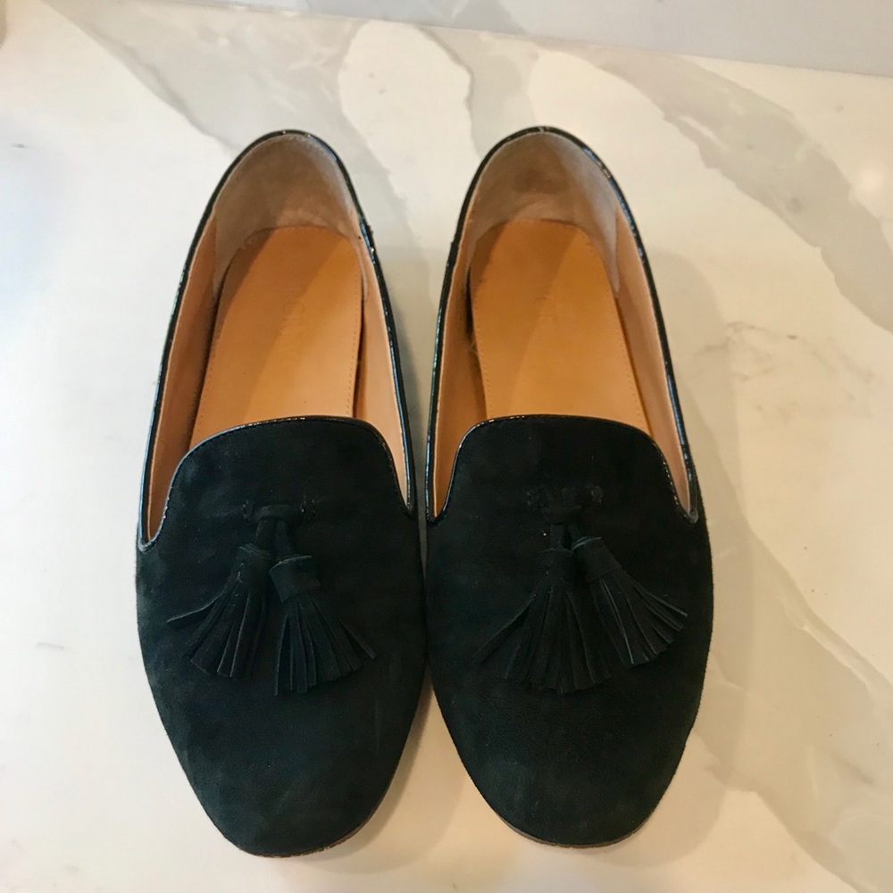 J Crew Tassel Loafers